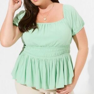 Torrid Mint Green Women's Top, Brand New